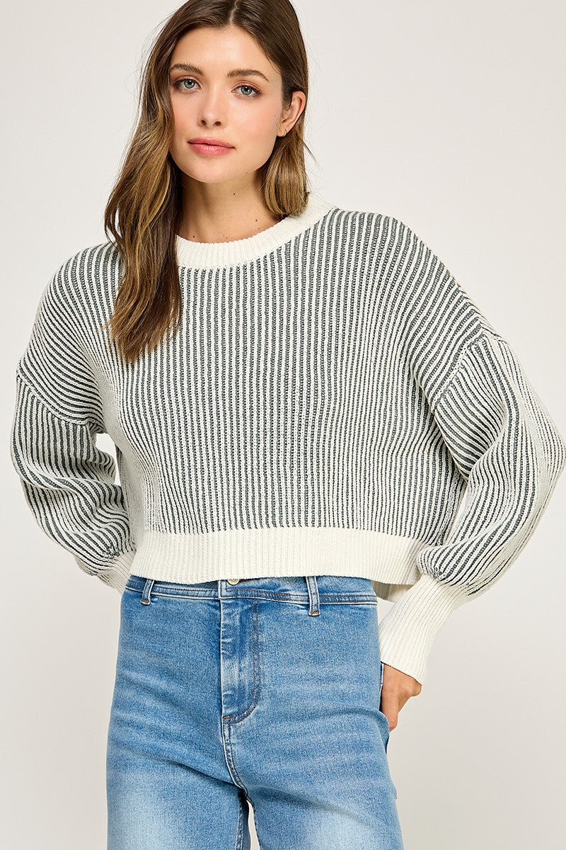 Beyond Cropped Sweater