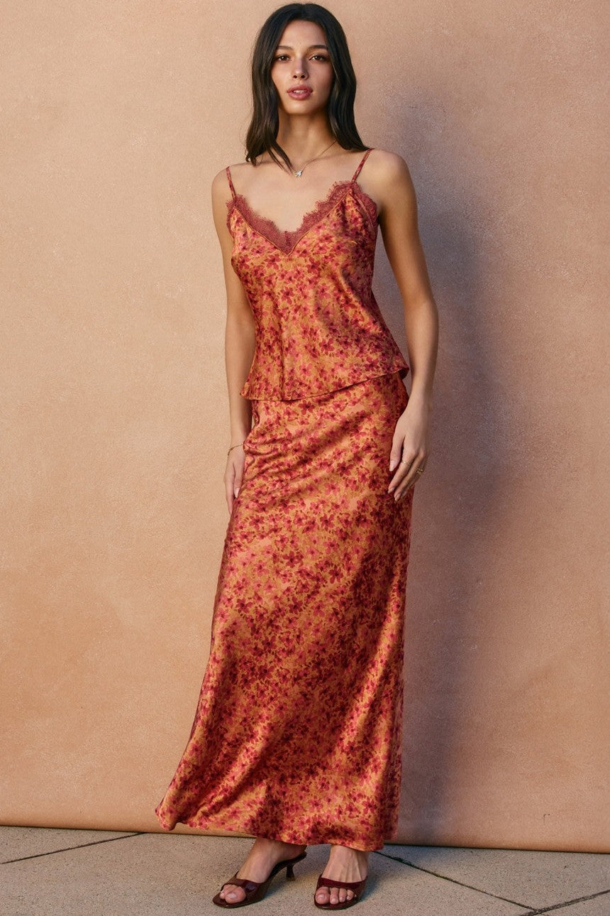 Rosalie Floral Maxi Skirt