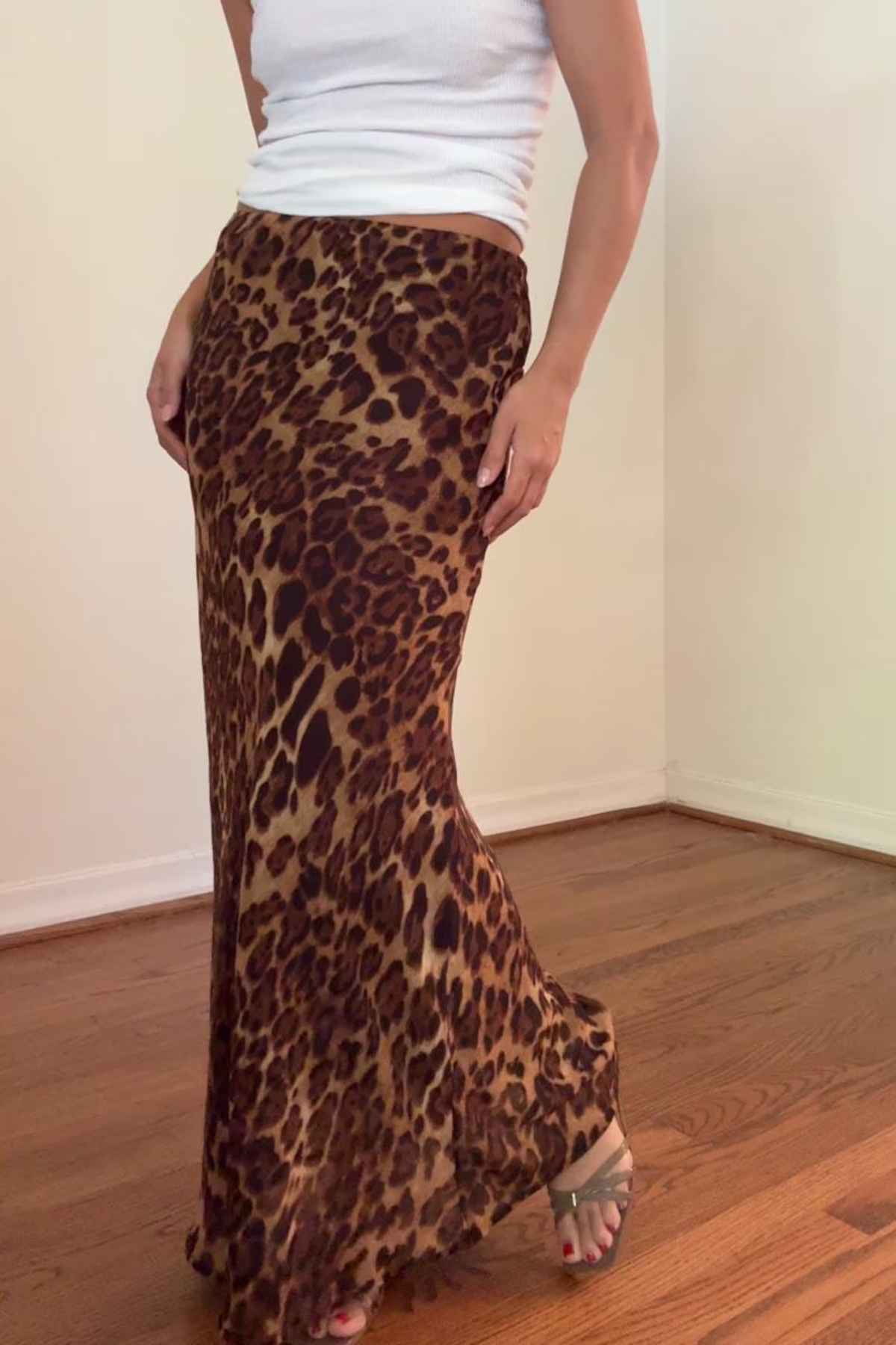 Feline Maxi Skirt