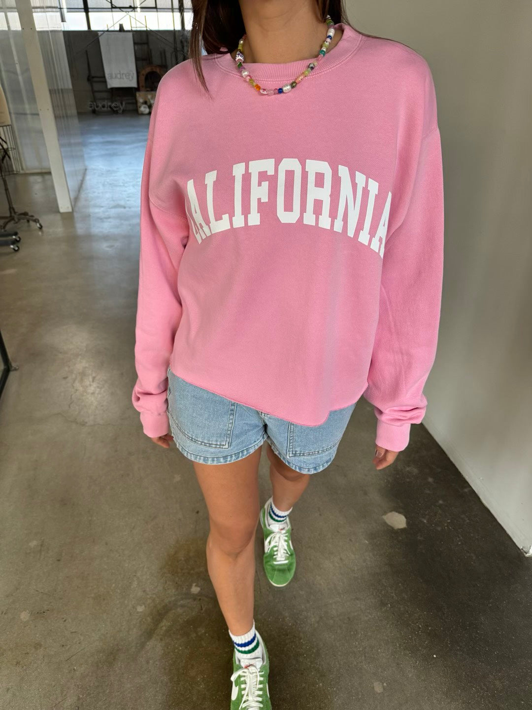 California Crop Pullover