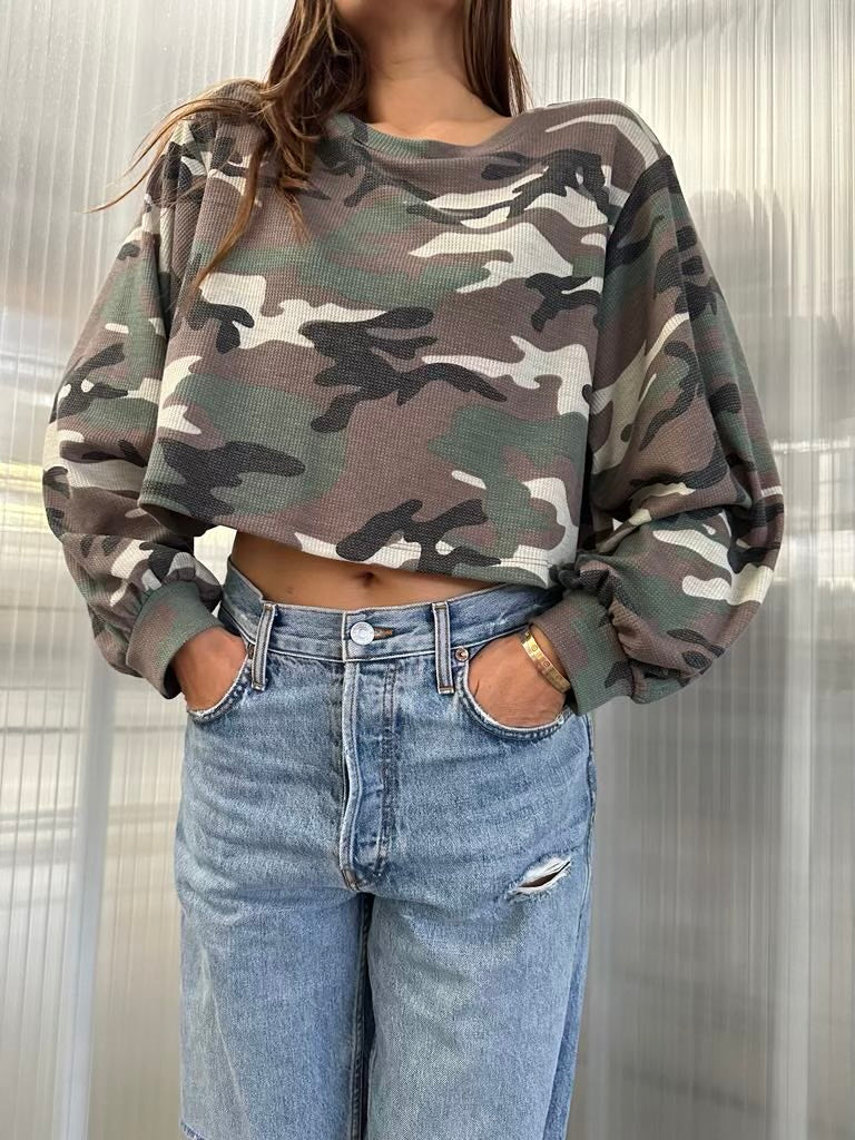 Army Crop Top