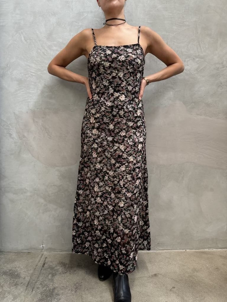 Lacey Floral Maxi Dress