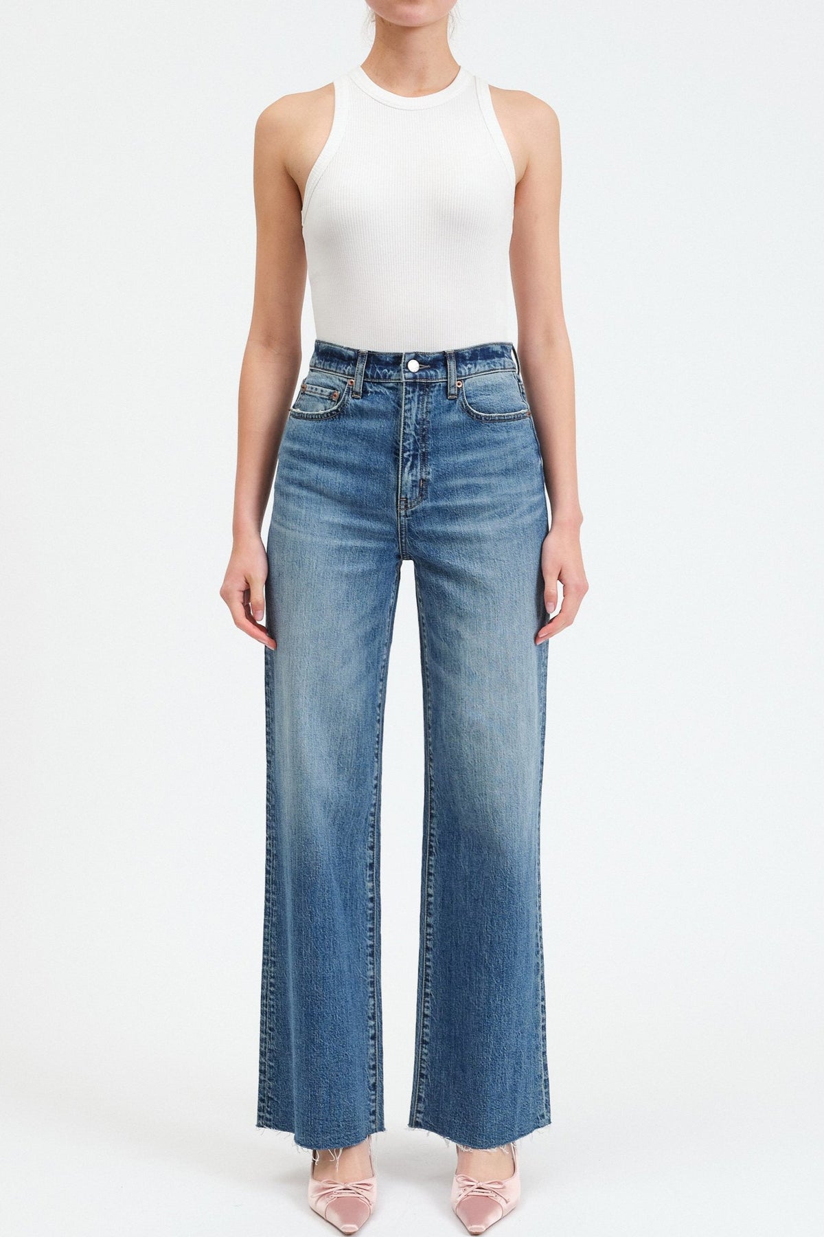 Daze Far Out Wide Leg Jean - Stunner