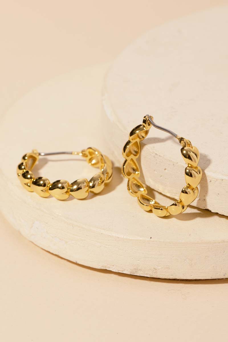 Dominique Hoop Earrings